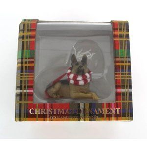 SANDICAST German Shepherd Christmas Ornament